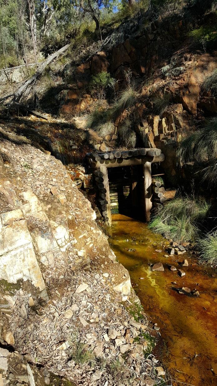 Waterfall near Ottery Mine