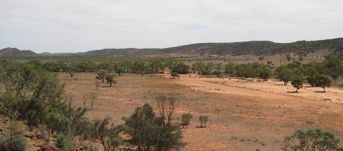 The eastern boundary of Bancannia Trough at Mutawintji National Park.