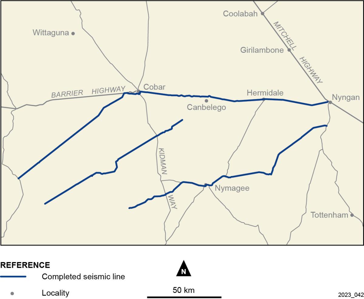 completed seismic survey